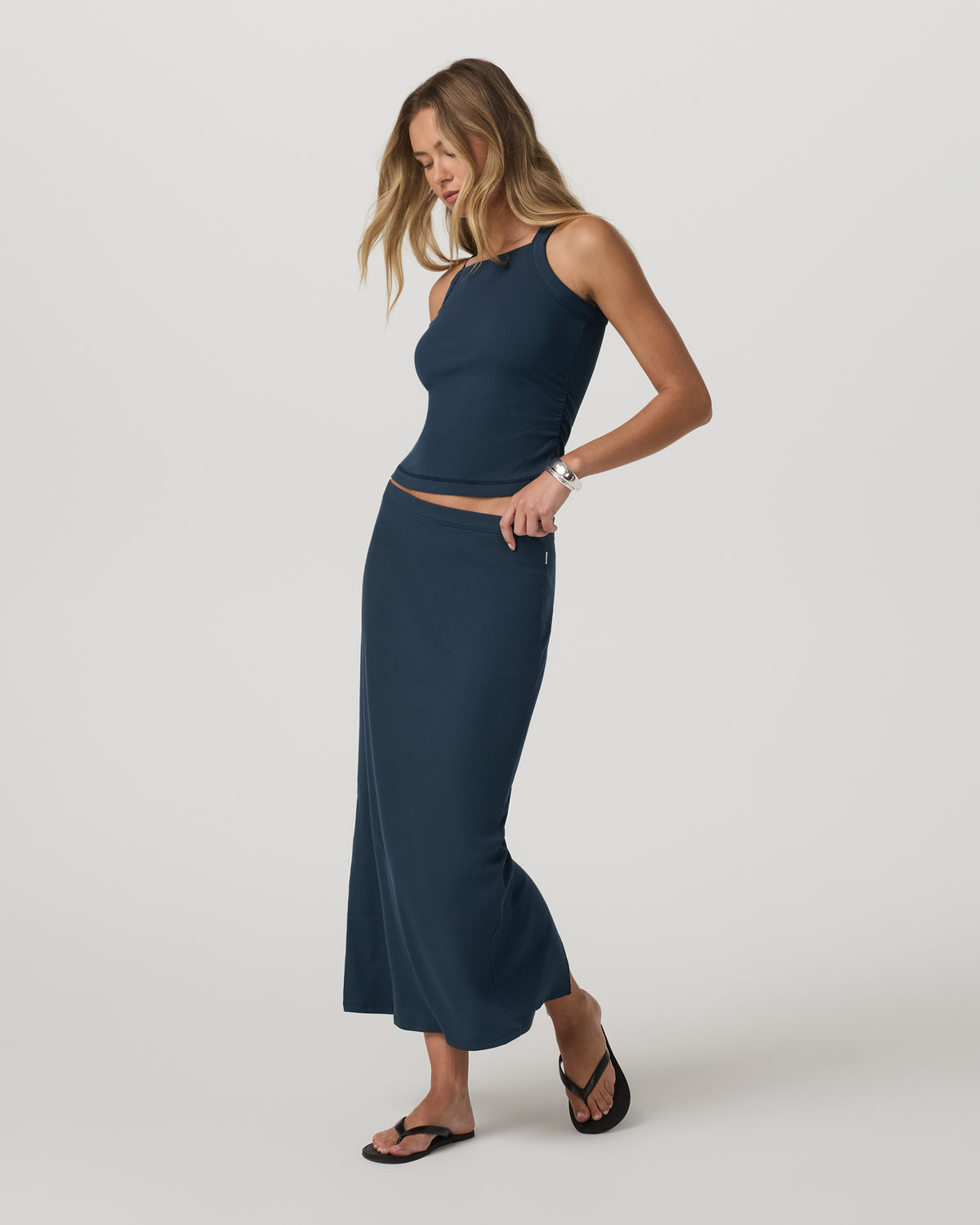 Pose Cooper Tank Women's Ocean Blue Tank Top - Image 2