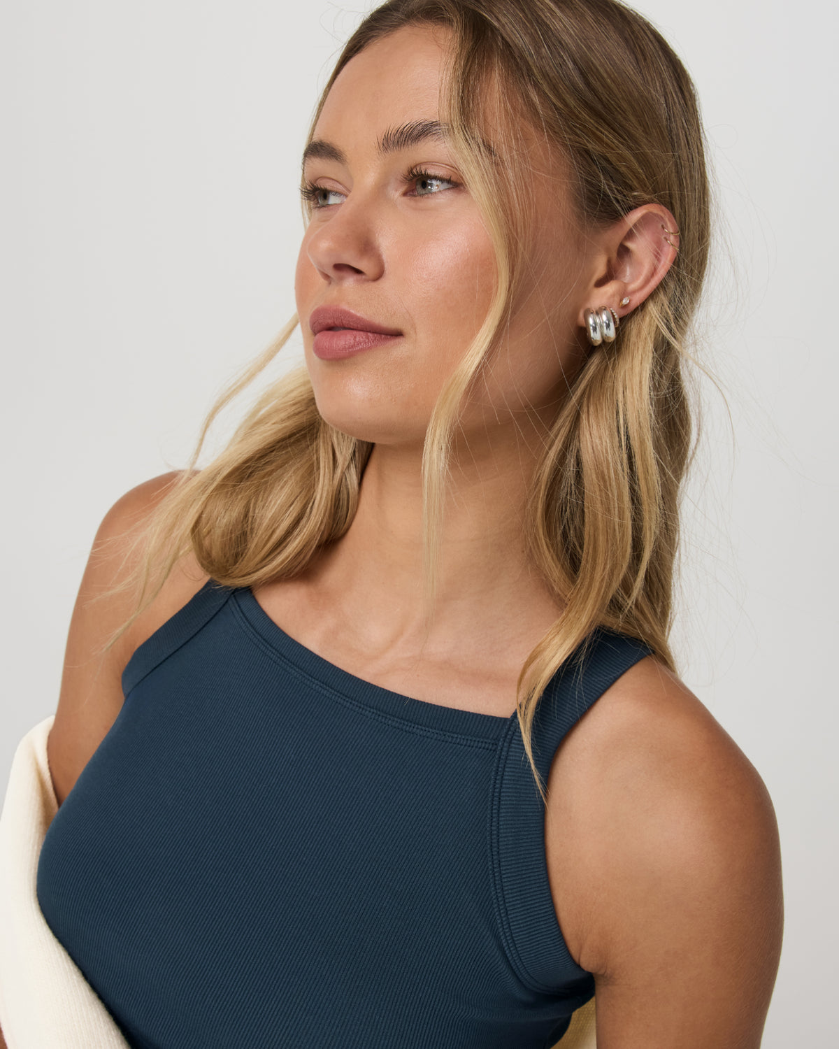 Pose Cooper Tank Women's Ocean Blue Tank Top - Image 5