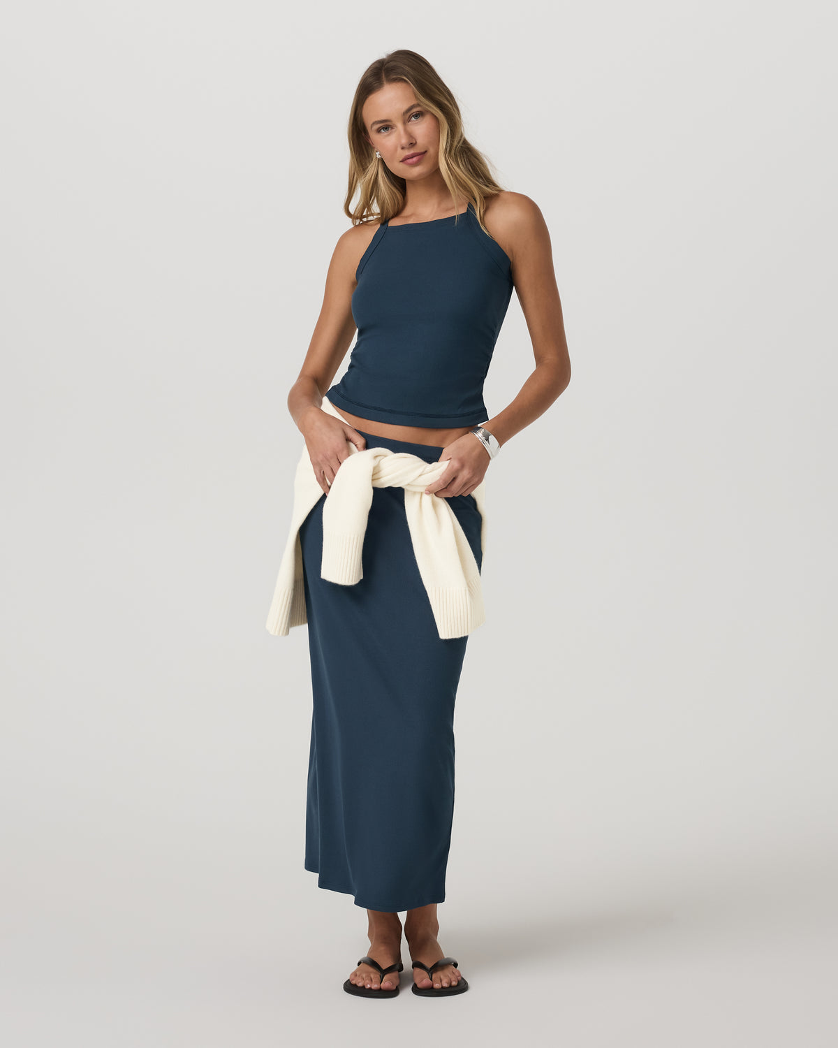 Pose Cooper Tank Women's Ocean Blue Tank Top - Image 6