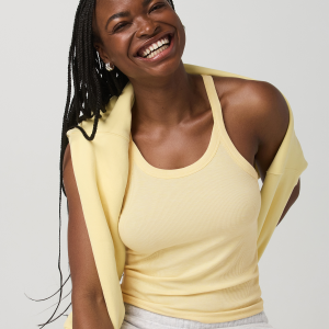 Cove Layering Tank Women's Lemon Snap Heather Tank Top