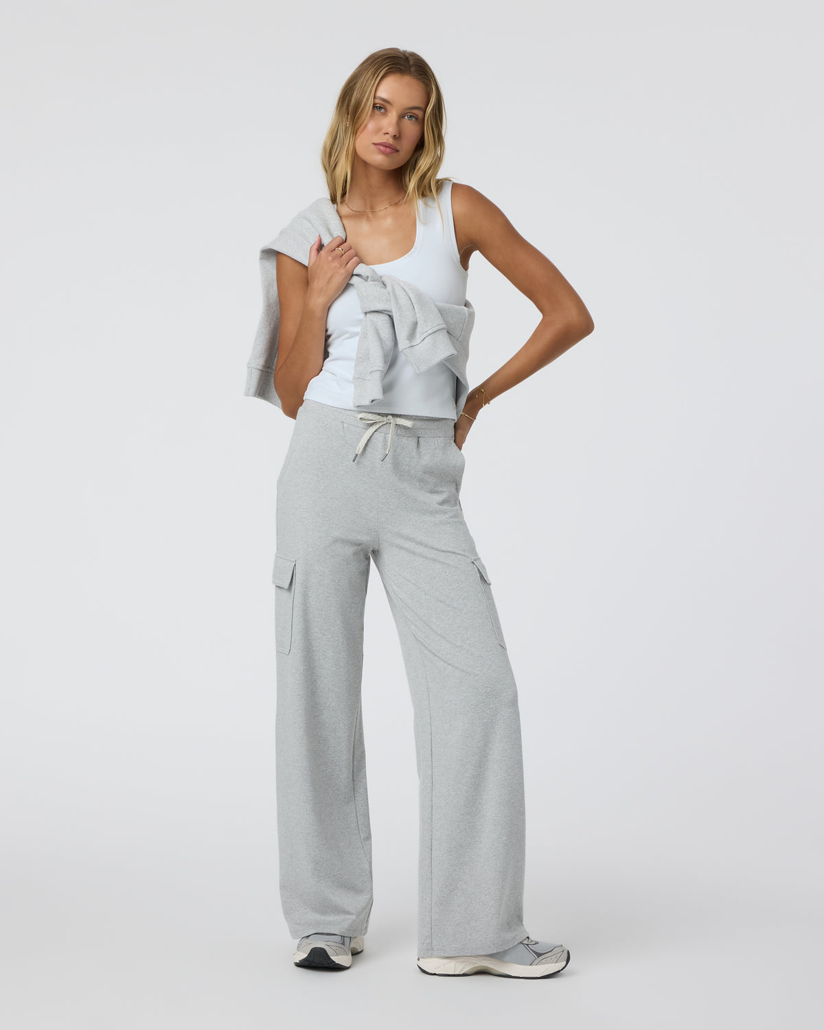 Halo Essential Scoop Tank White - Image 2