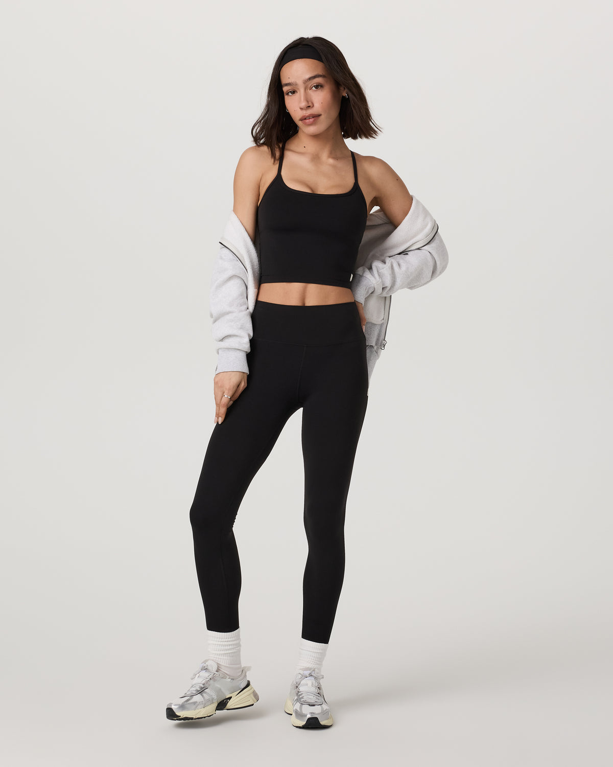 Vuori AllTheFeels? Tank 2.0 Black Workout Tank Top - Image 4