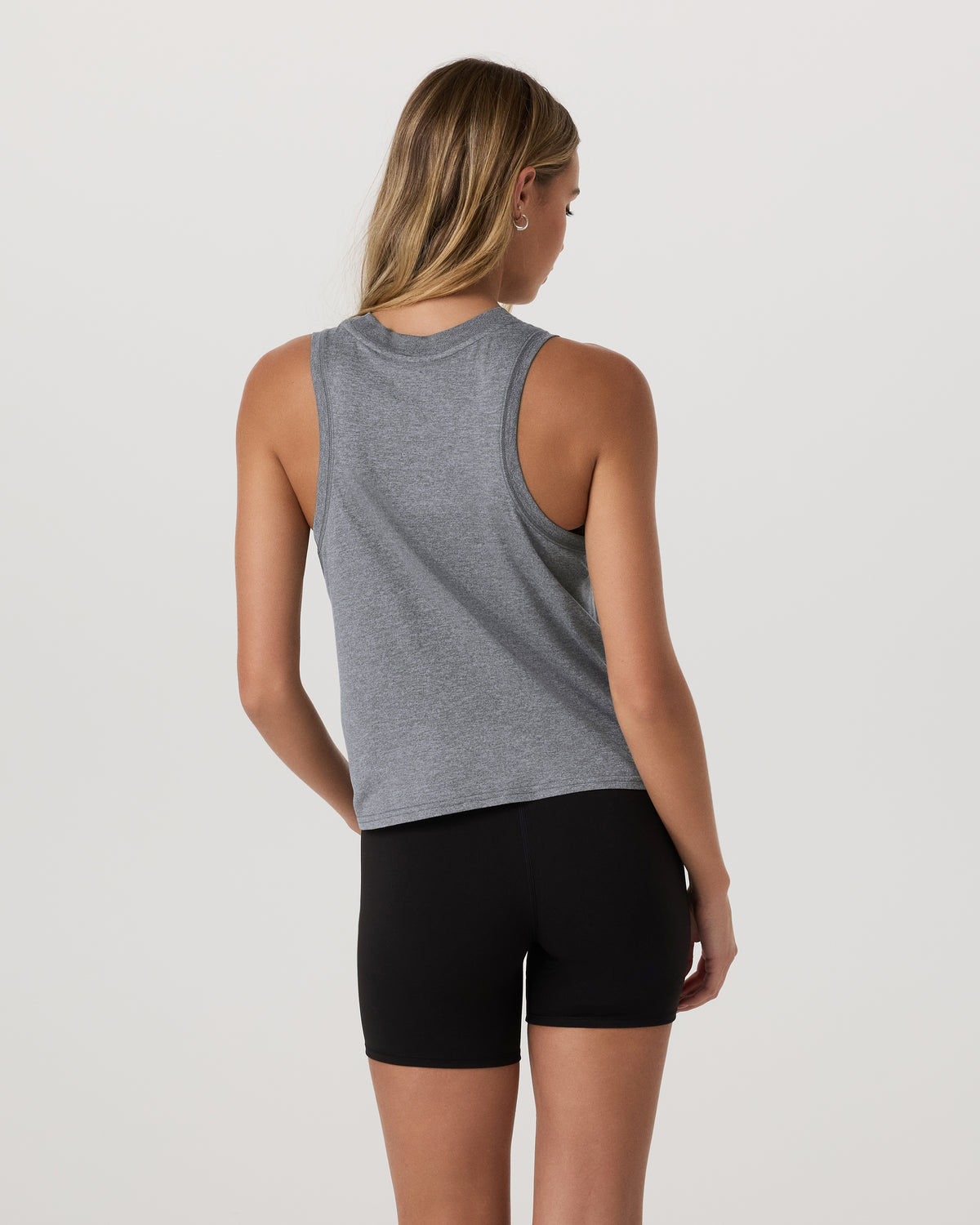 Energy Top Women's Heather Grey Tank Top - Image 3