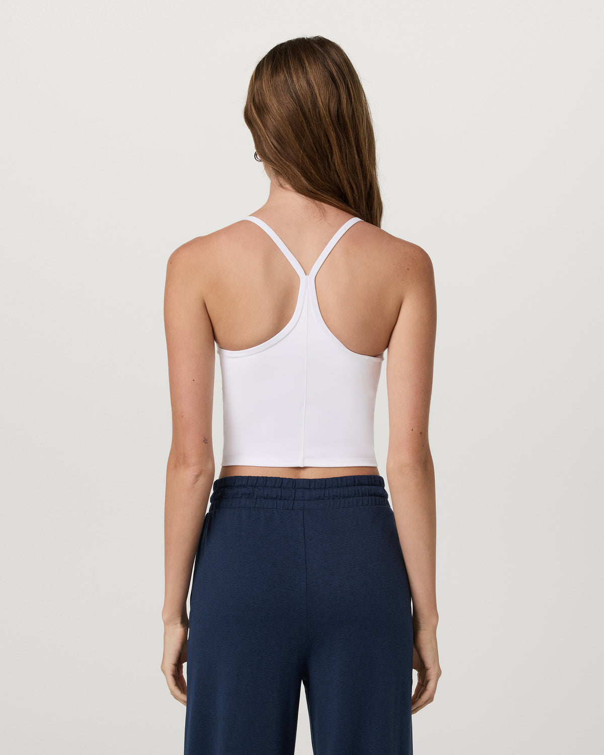 Vuori AllTheFeels? Tank 2.0 White Workout Tank Top - Image 3