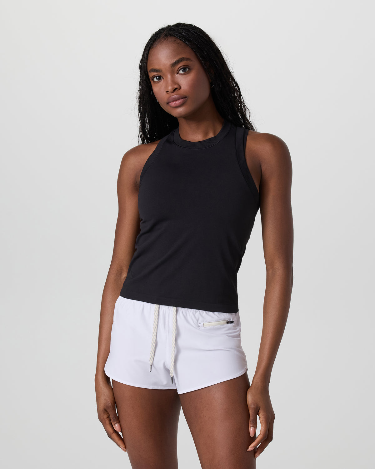 Seamless Surge Tank Black - Image 2