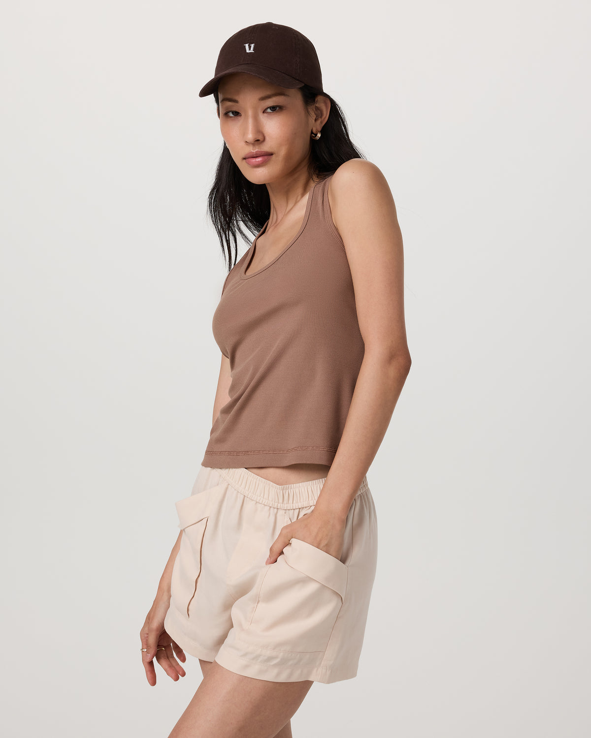 Pose Layering Tank Women's Nutmeg Tank Top