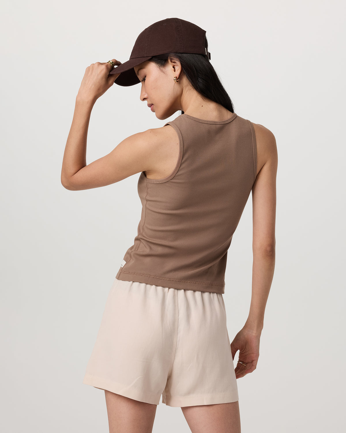 Pose Layering Tank Women's Nutmeg Tank Top - Image 3