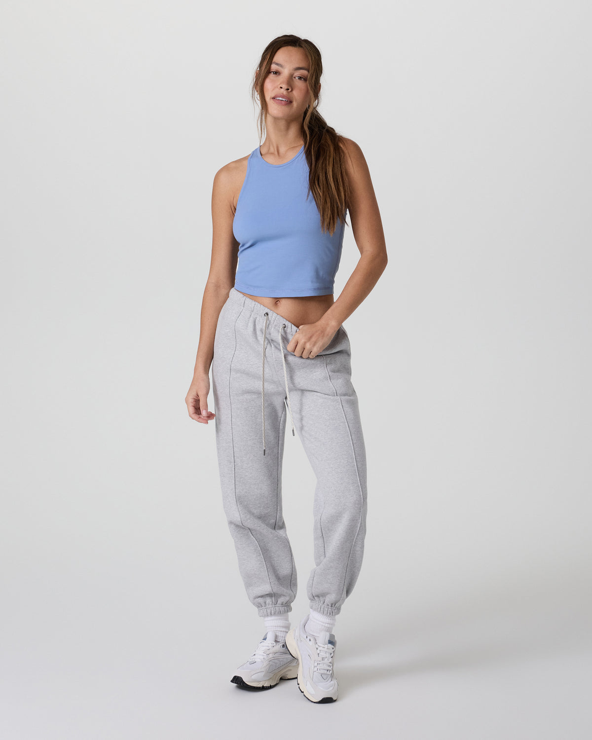 Pose Plyo Tank Women's Bluebell Rib Tank Top - Image 6