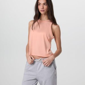 Energy Top Bright Peach Heather