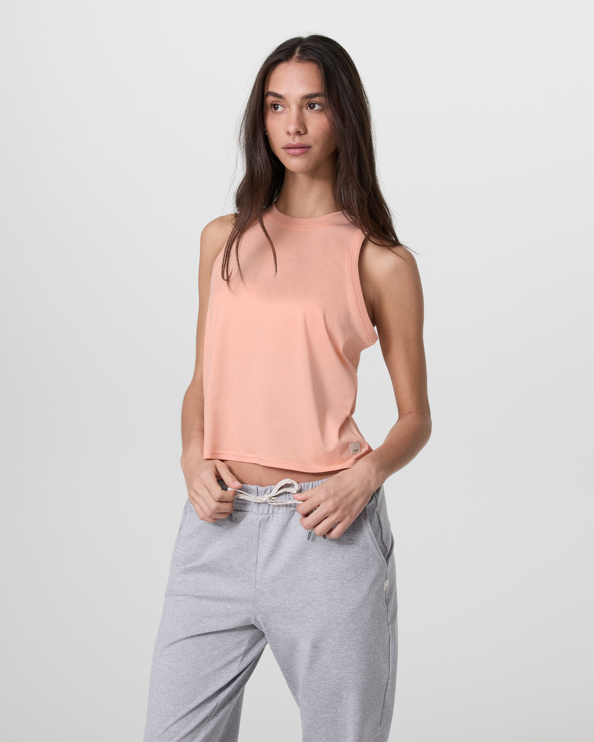 Energy Top Bright Peach Heather