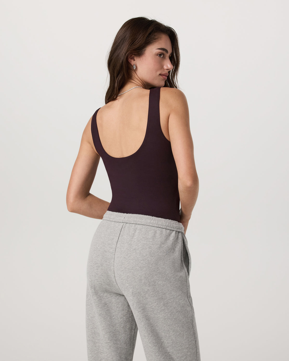 SL Halo Bodysuit Women's Raisin Bodysuit - Image 3