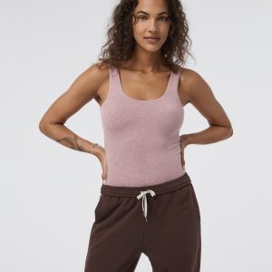 Sleeveless Halo Bodysuit Zion Rose Heather
