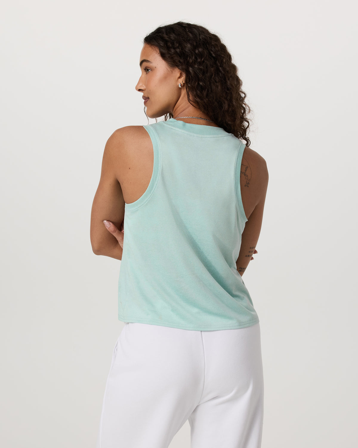 Energy Top Women's Spearmint Heather Tank Top - Image 3