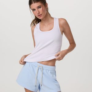 Pose Layering Tank Women's White Tank Top