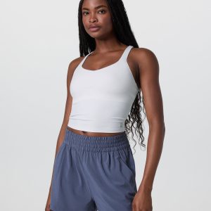 Dynamic Tank White Racerback Tank