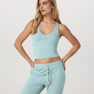 Halo Performance Crop 2.0 Sea Spray Heather