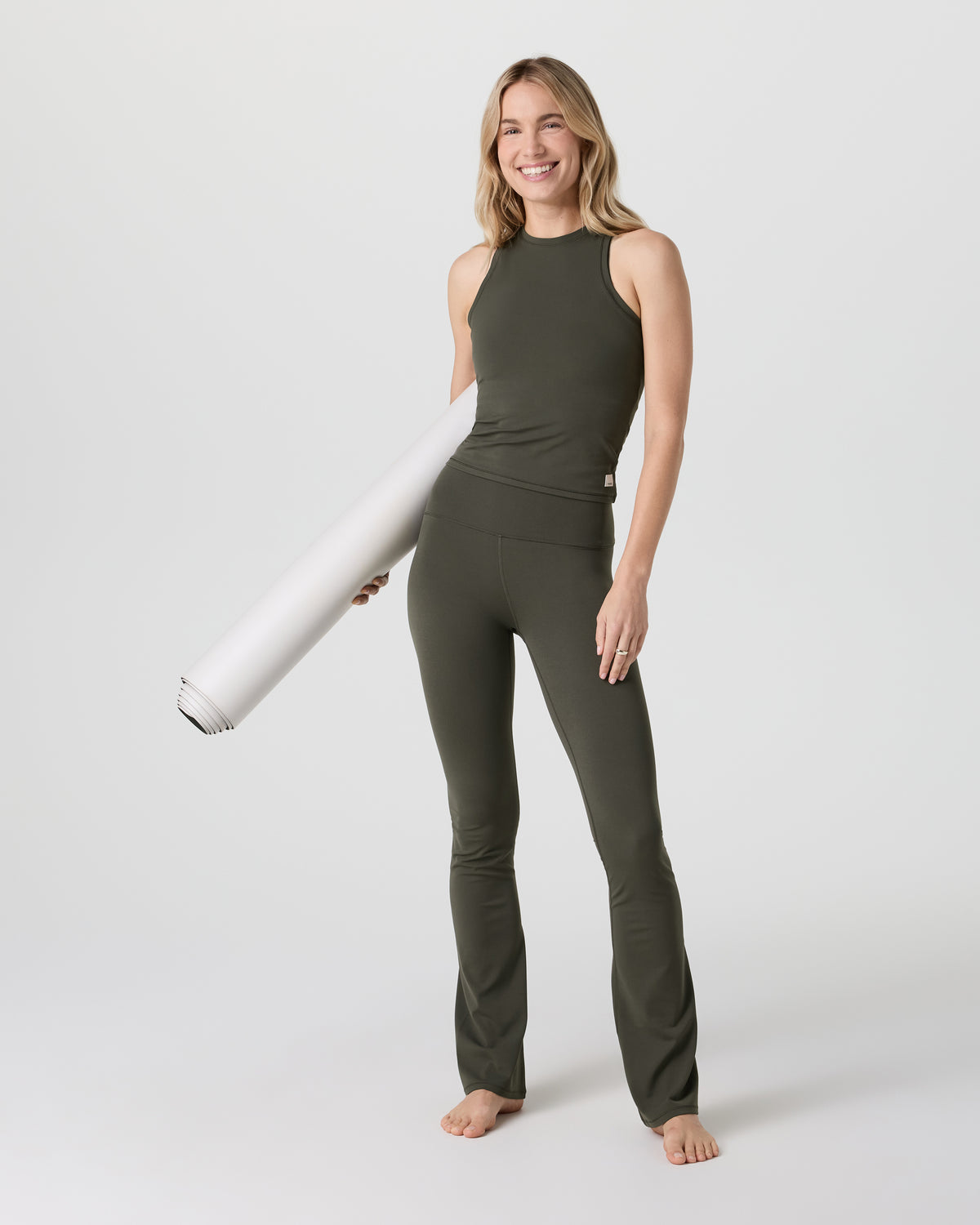Vuori AllTheFeels? Crew Tank Kale - Image 2