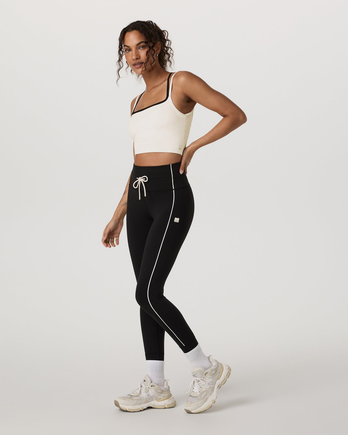 Daily Layered Tank Women's Marshmallow Performance Top - Image 3