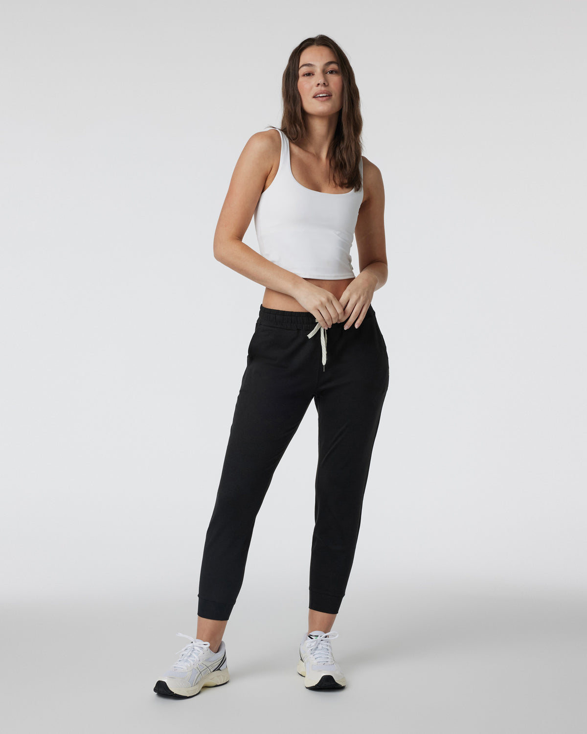 Daily Crop Women's White Crop Tank Top - Image 6