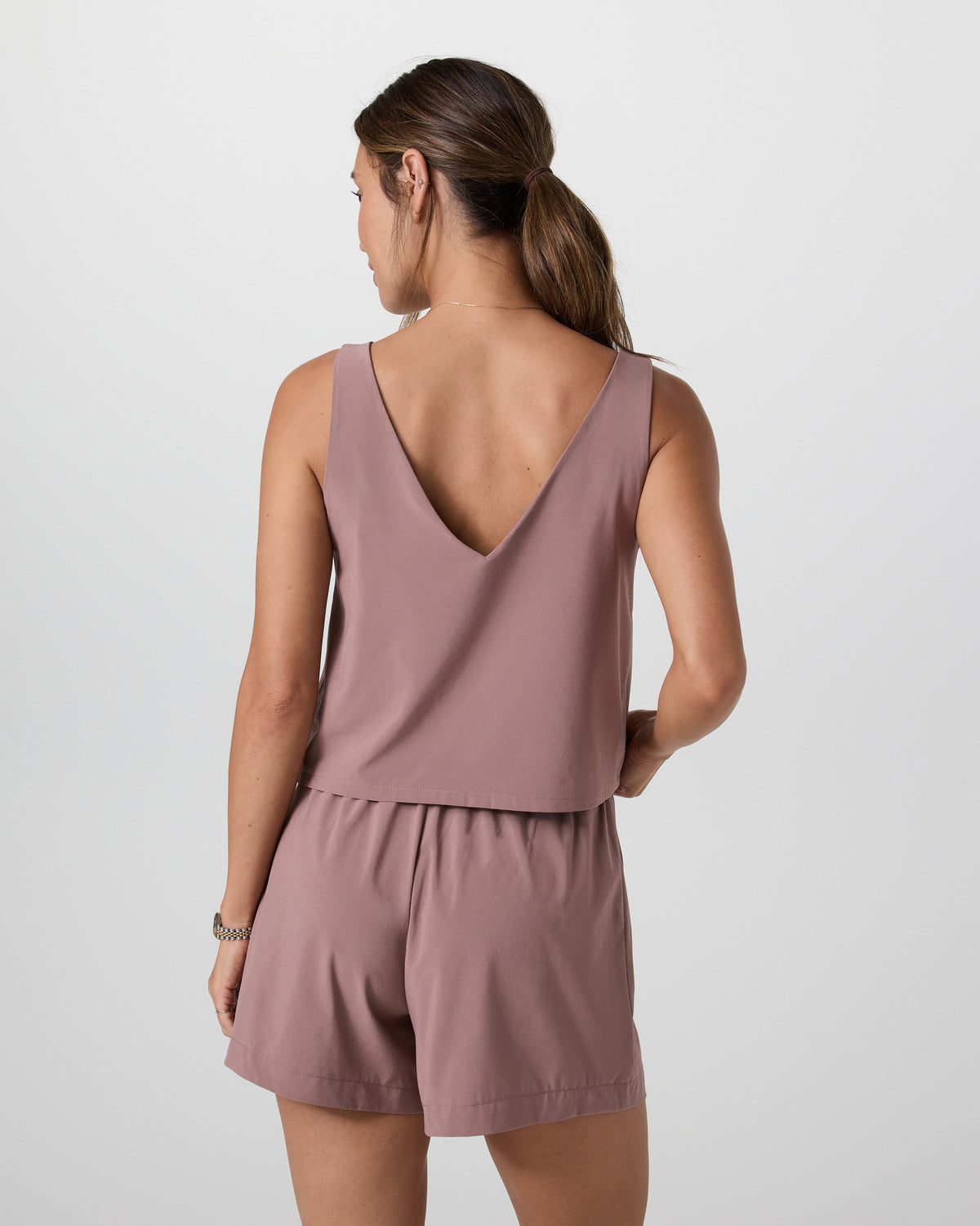 Villa Cropped Tank Zion Rose - Image 3
