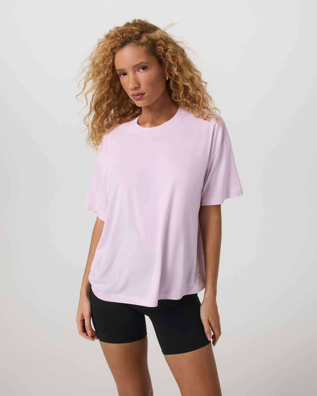 Energy Long Tee Women's Lilac Breeze Heather Tee Shirt