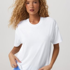 Energy Long Tee Women's White Performance Tee Shirt