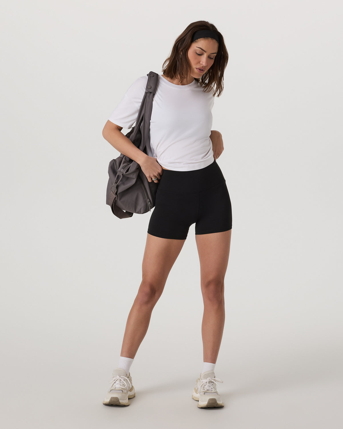 Energy Tee Women's White Oversized Tee - Image 5