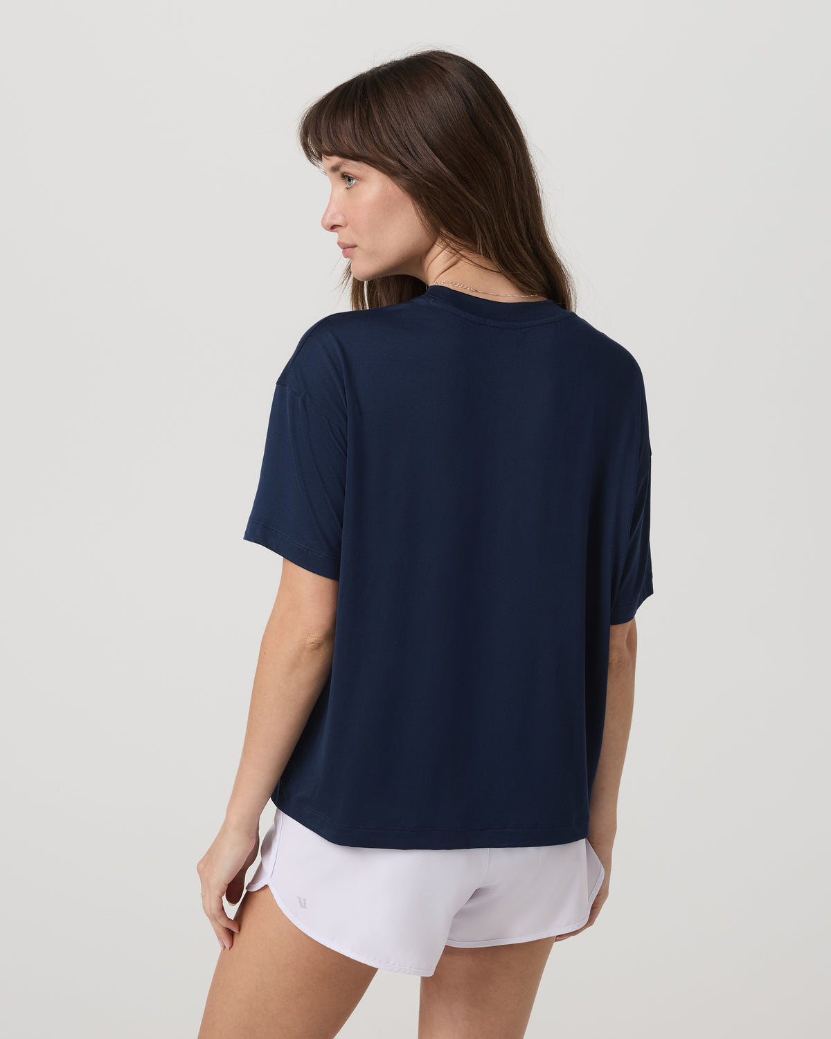 Energy Long Tee Women's Blue Coast Fitness Tee Shirt - Image 3