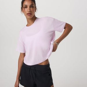 Energy Tee Women's Lilac Breeze Heather Oversized Shirt