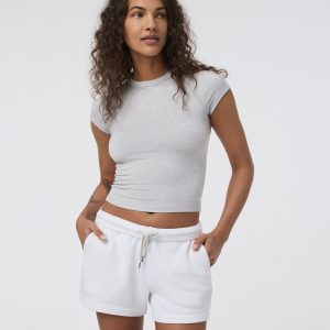 Halo Baby Tee Pale Grey Heather