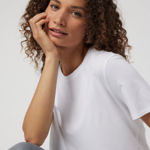 Feather Tee Women's White Lightweight Tee