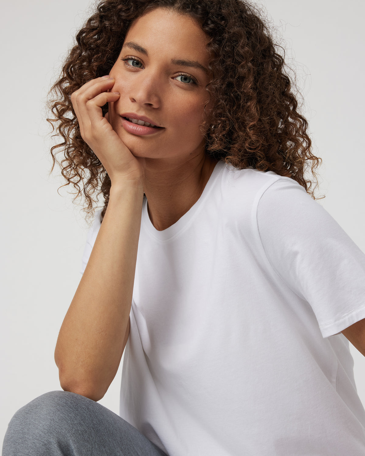 Feather Tee Women's White Lightweight Tee