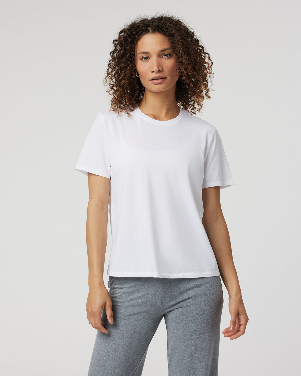 Feather Tee Women's White Lightweight Tee - Image 2