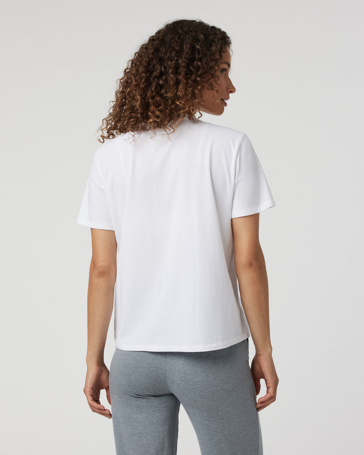 Feather Tee Women's White Lightweight Tee - Image 3