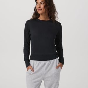 Daydream Crew Lightweight Black Long Sleeve Shirt