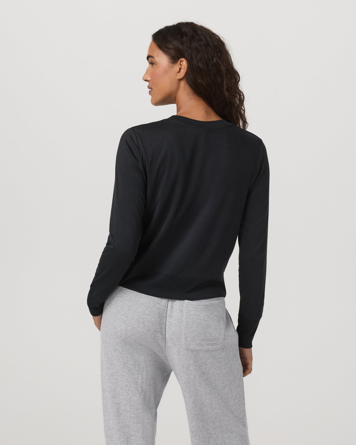 Daydream Crew Lightweight Black Long Sleeve Shirt - Image 3