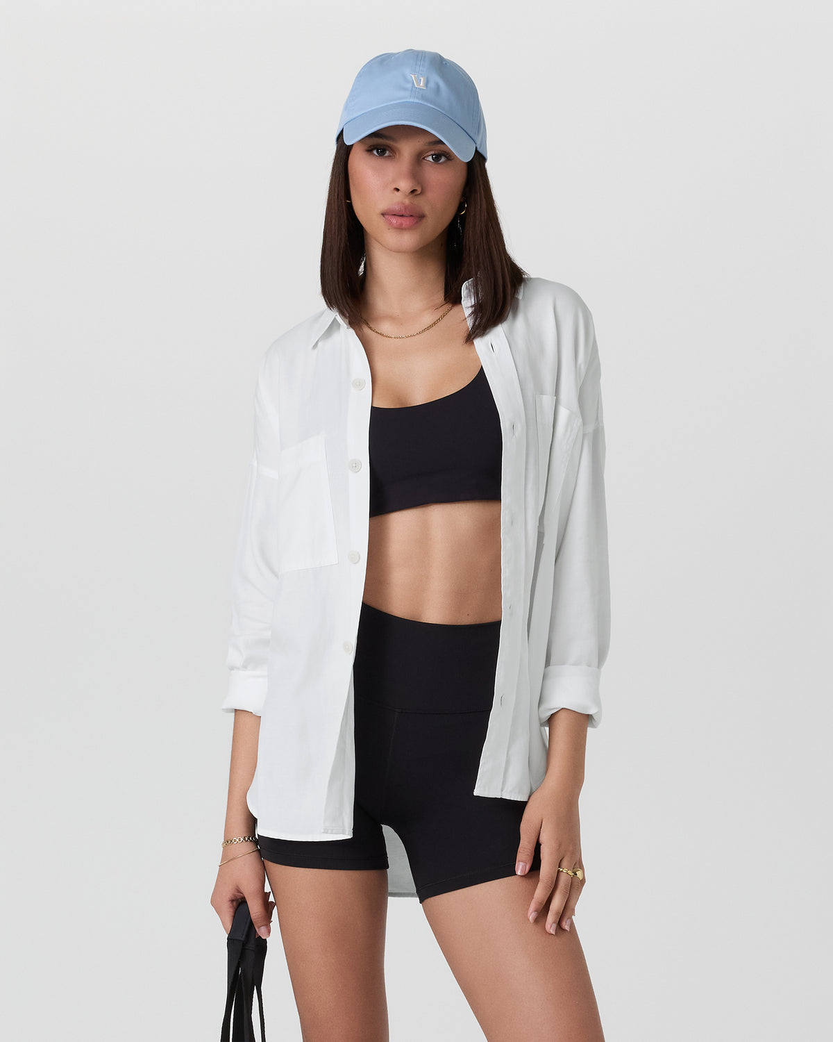 Trestles Twill Button Up White