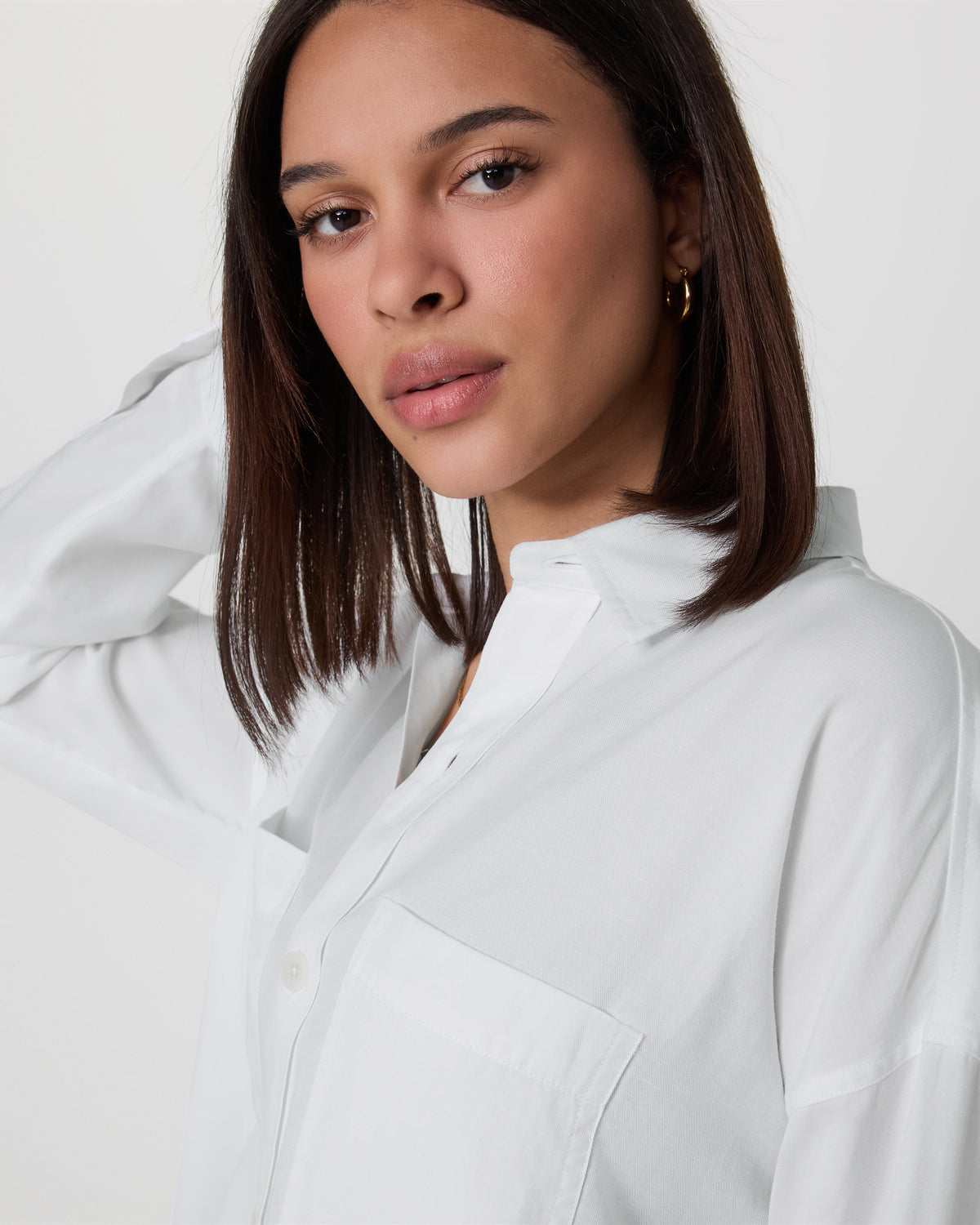 Trestles Twill Button Up White - Image 2