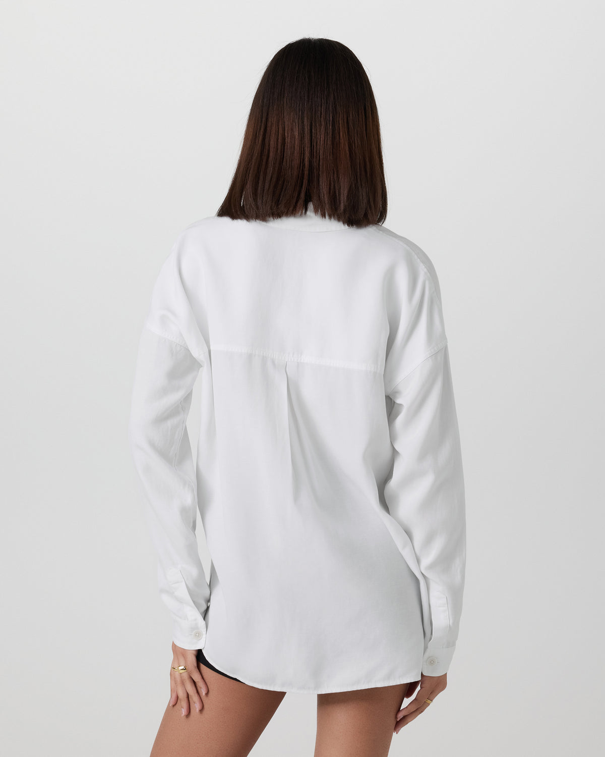 Trestles Twill Button Up White - Image 3