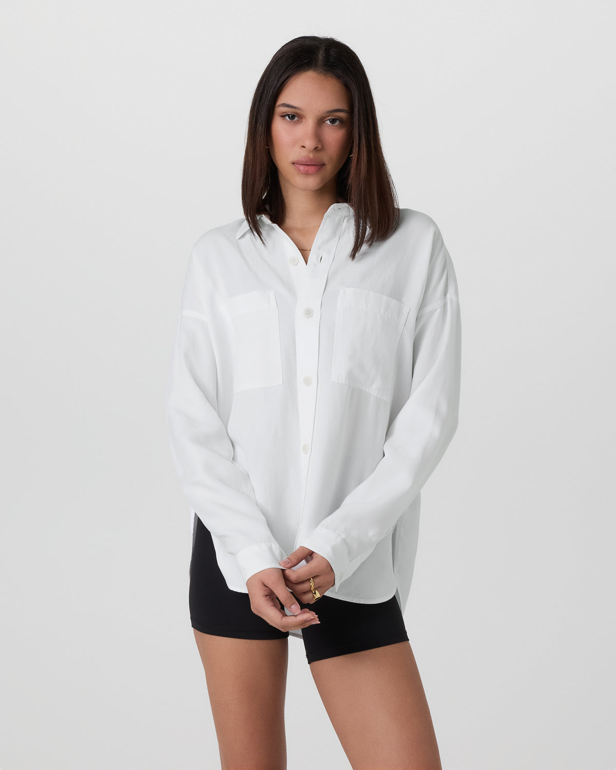 Trestles Twill Button Up White - Image 5