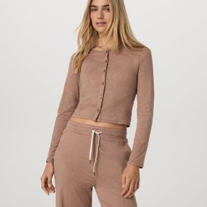 Halo Cardigan 2.0 Women's Nutmeg Heather Cardigan