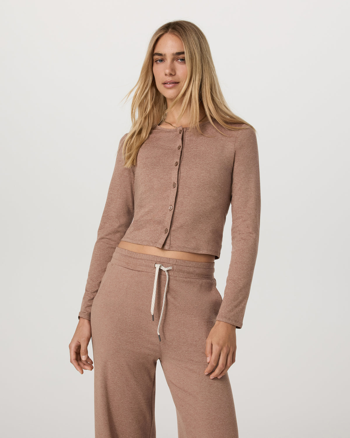 Halo Cardigan 2.0 Women's Nutmeg Heather Cardigan