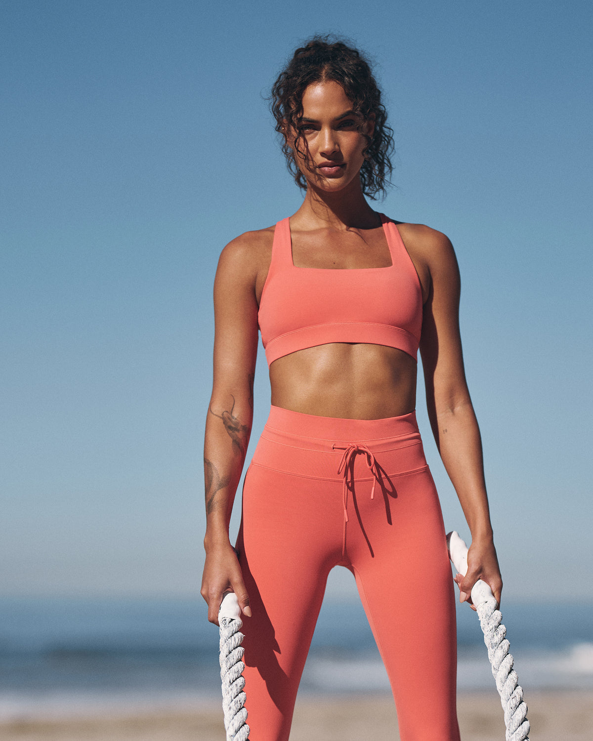 Daily Form Bra Women's Bright Coral Sports Bra