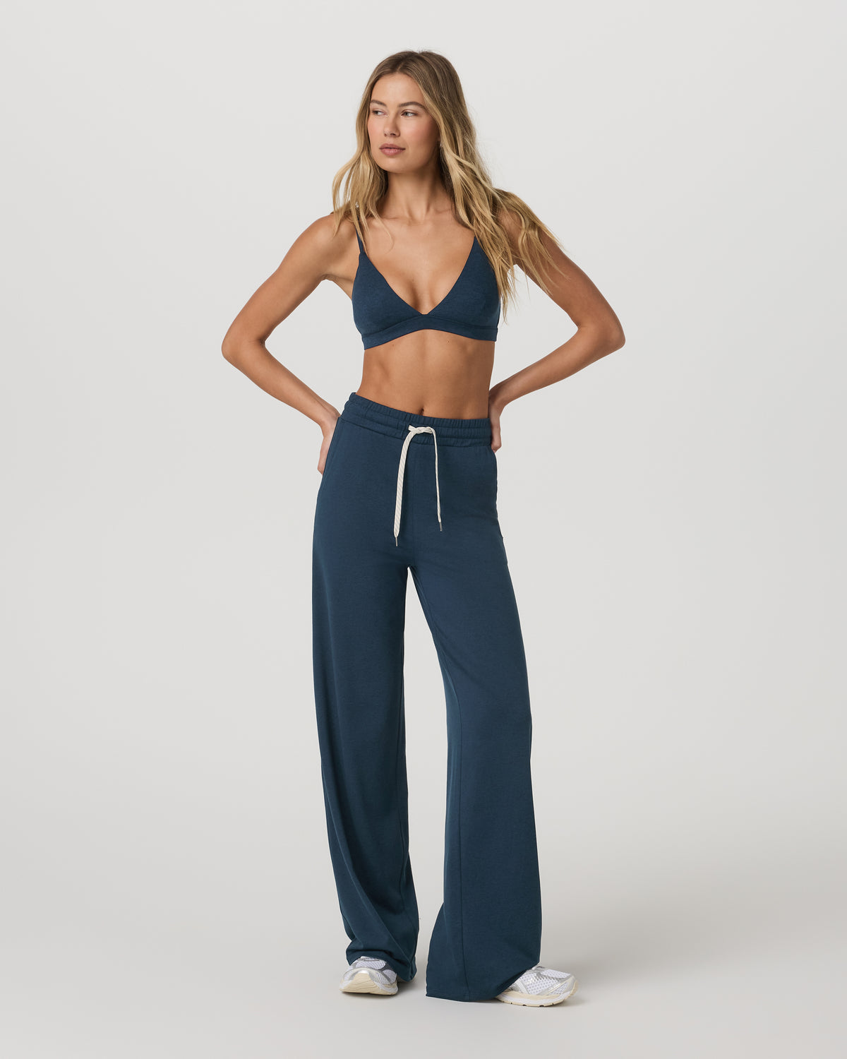 Halo Triangle Bra Blue Coast Heather Low-Support Bra - Image 6
