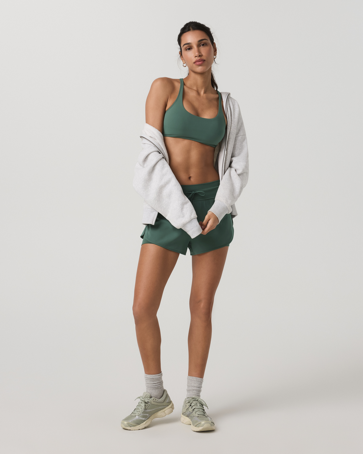 Yosemite Bra Women's Agate Green Strappy Sports Bra - Image 3