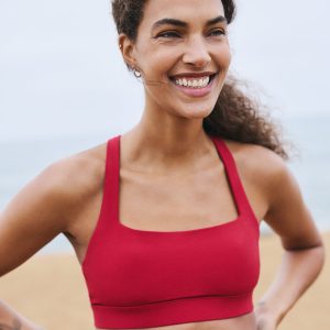 Daily Form Bra Women's Strawberry Sports Bra