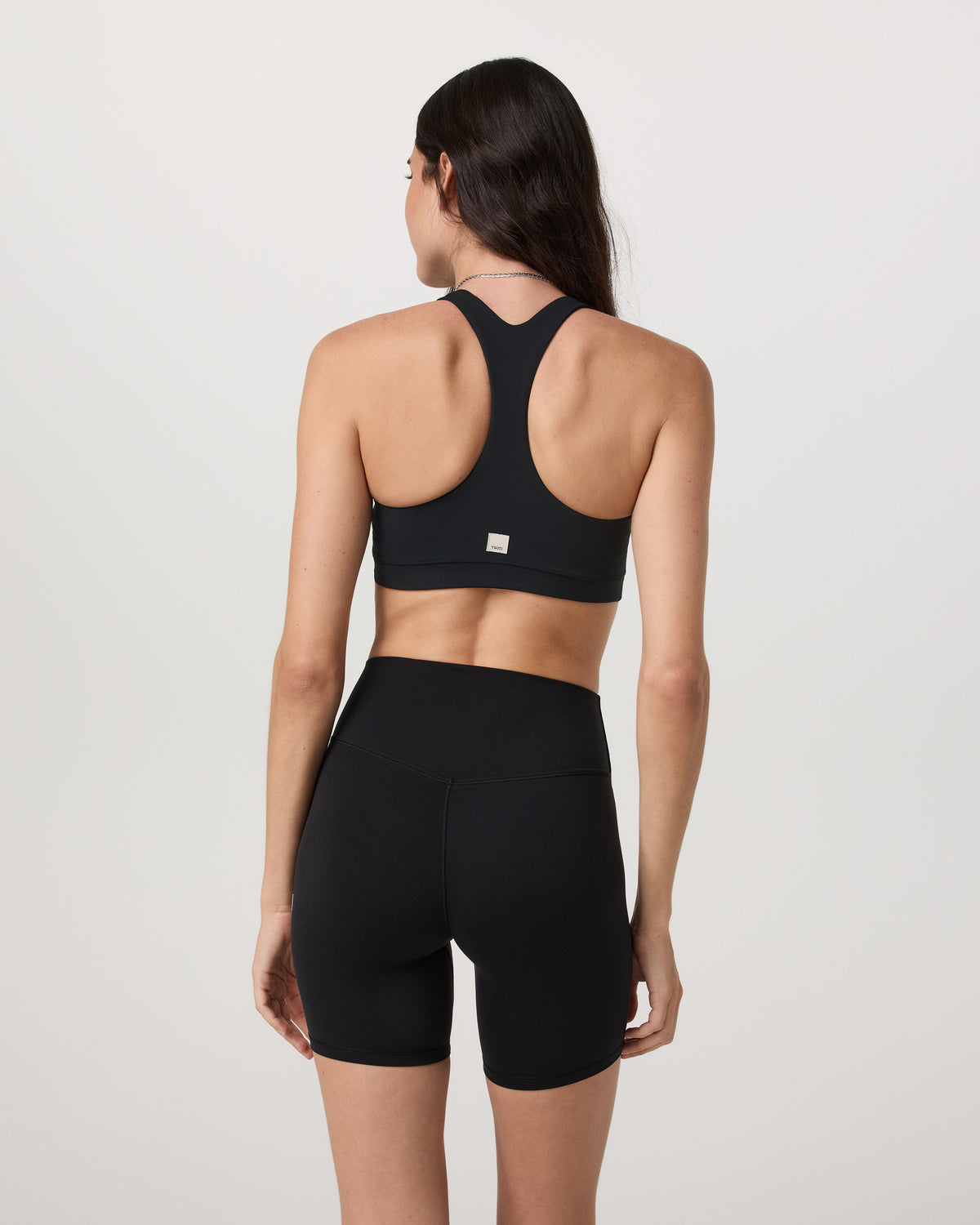 Vuori AllTheForm? High Neck Bra Black Sports Bra - Image 2