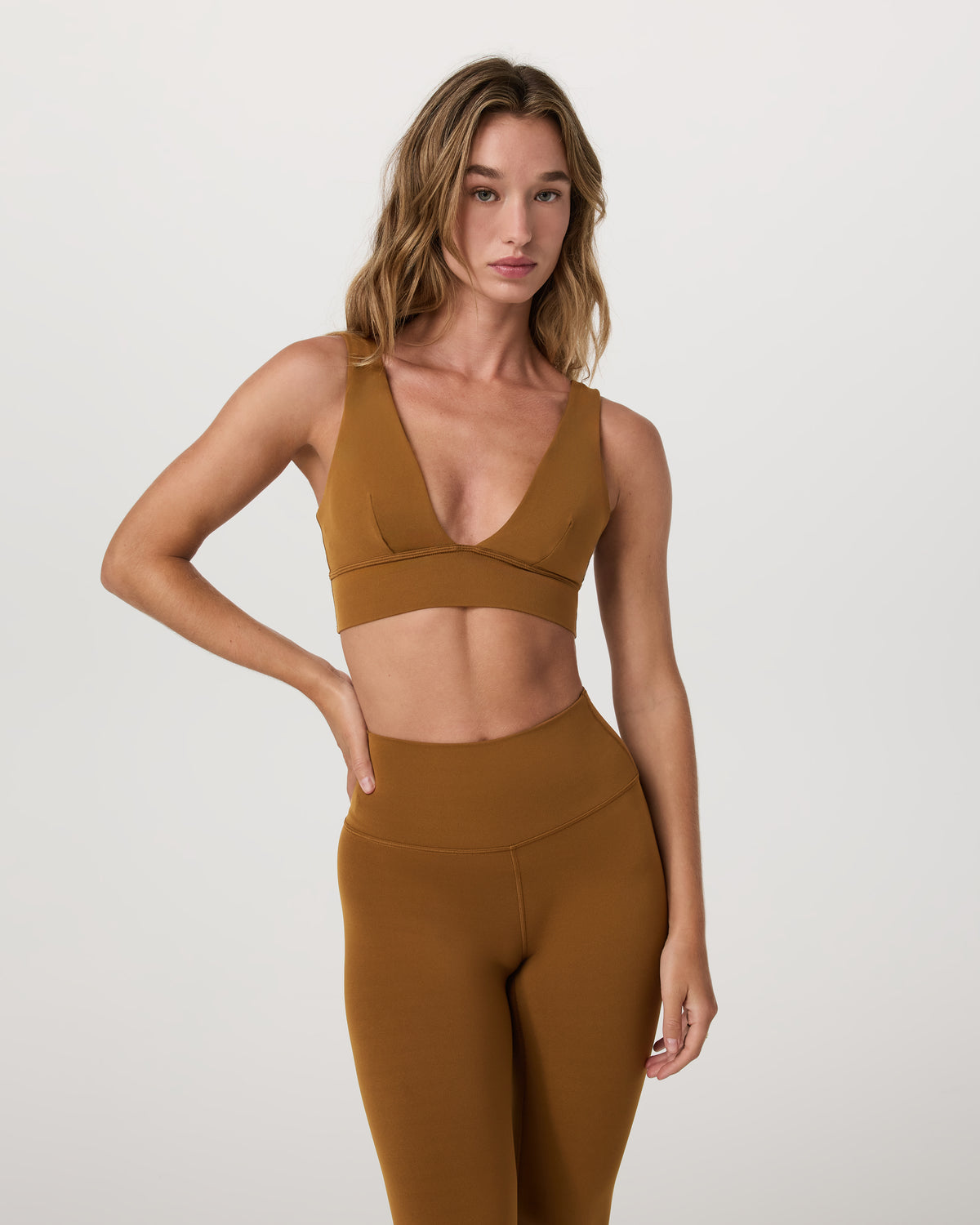 Vuori AllTheFeels? Triangle Bra Women's Bra in Rum