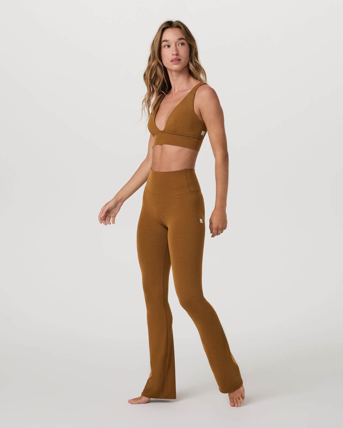 Vuori AllTheFeels? Triangle Bra Women's Bra in Rum - Image 6