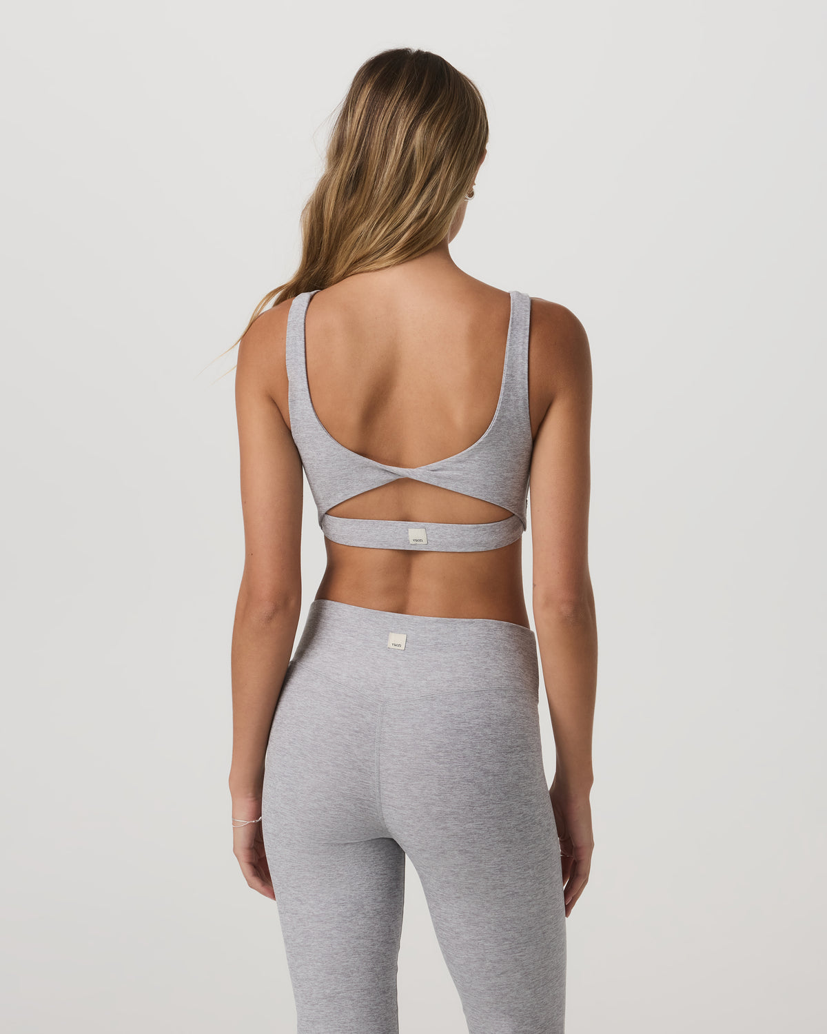 Elevation Rhythm Bra Light Heather Grey - Image 2